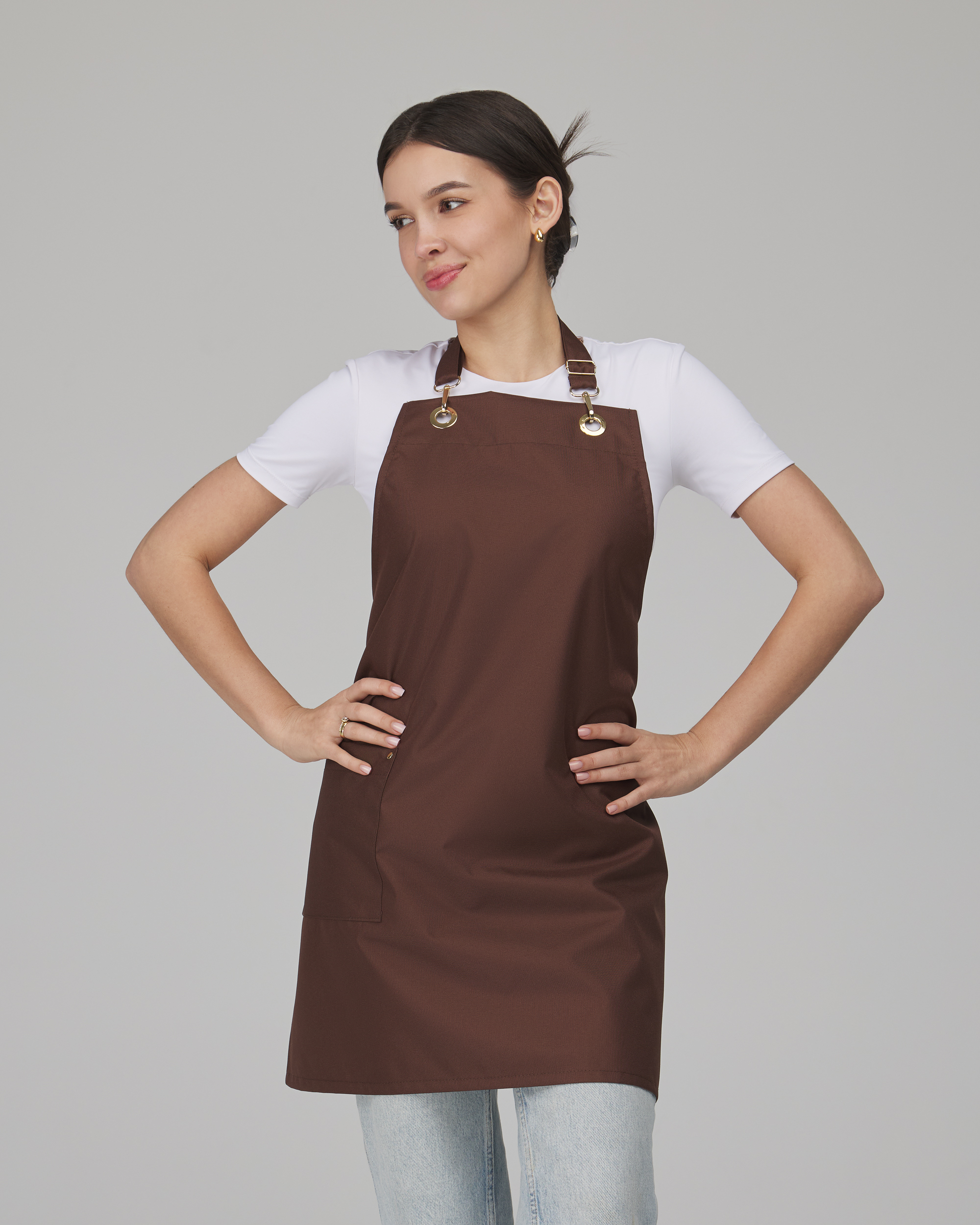 Fartuszek Ochronny BASIC – Choco - obrazek 2
