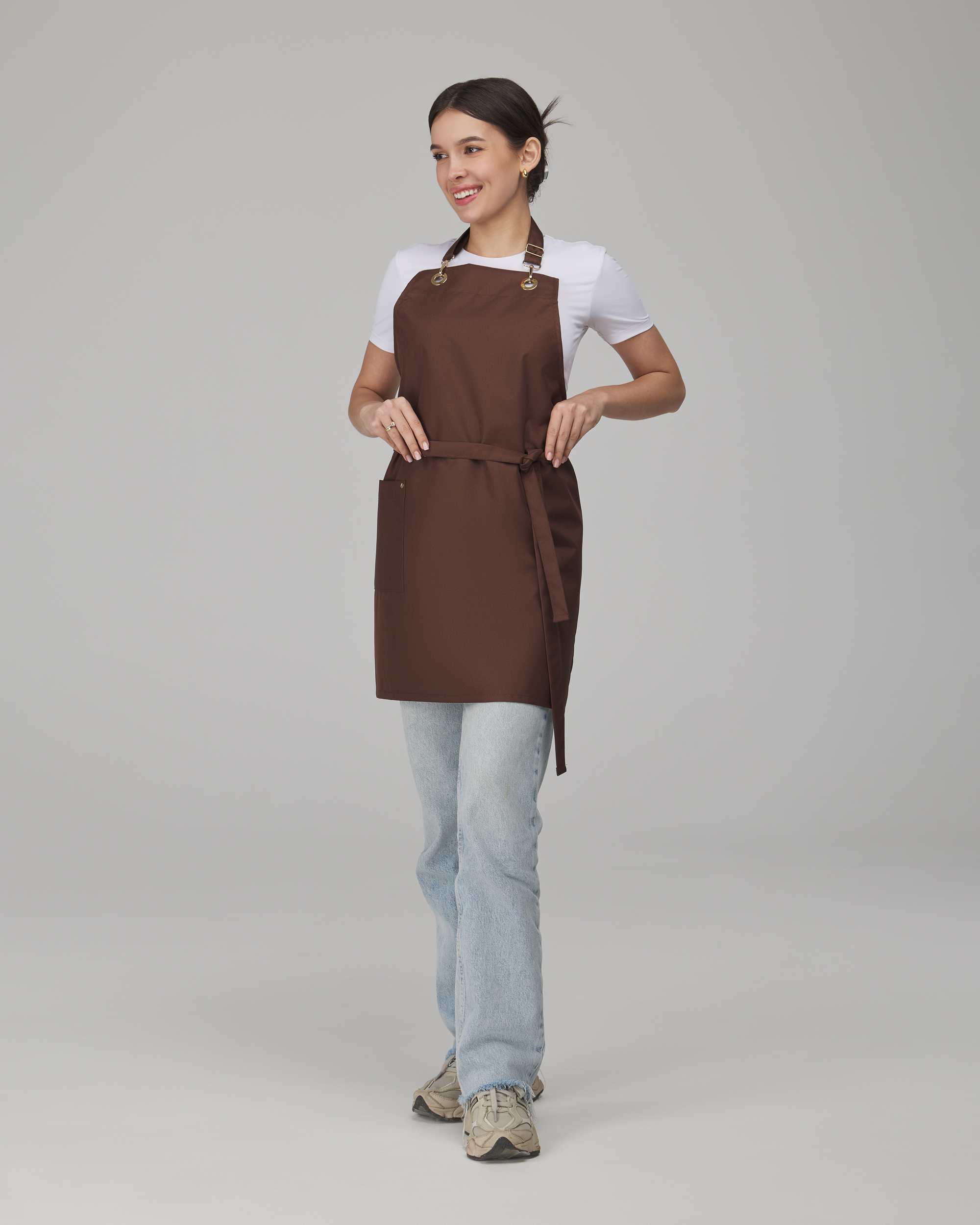Fartuszek Ochronny BASIC – Choco - obrazek 3