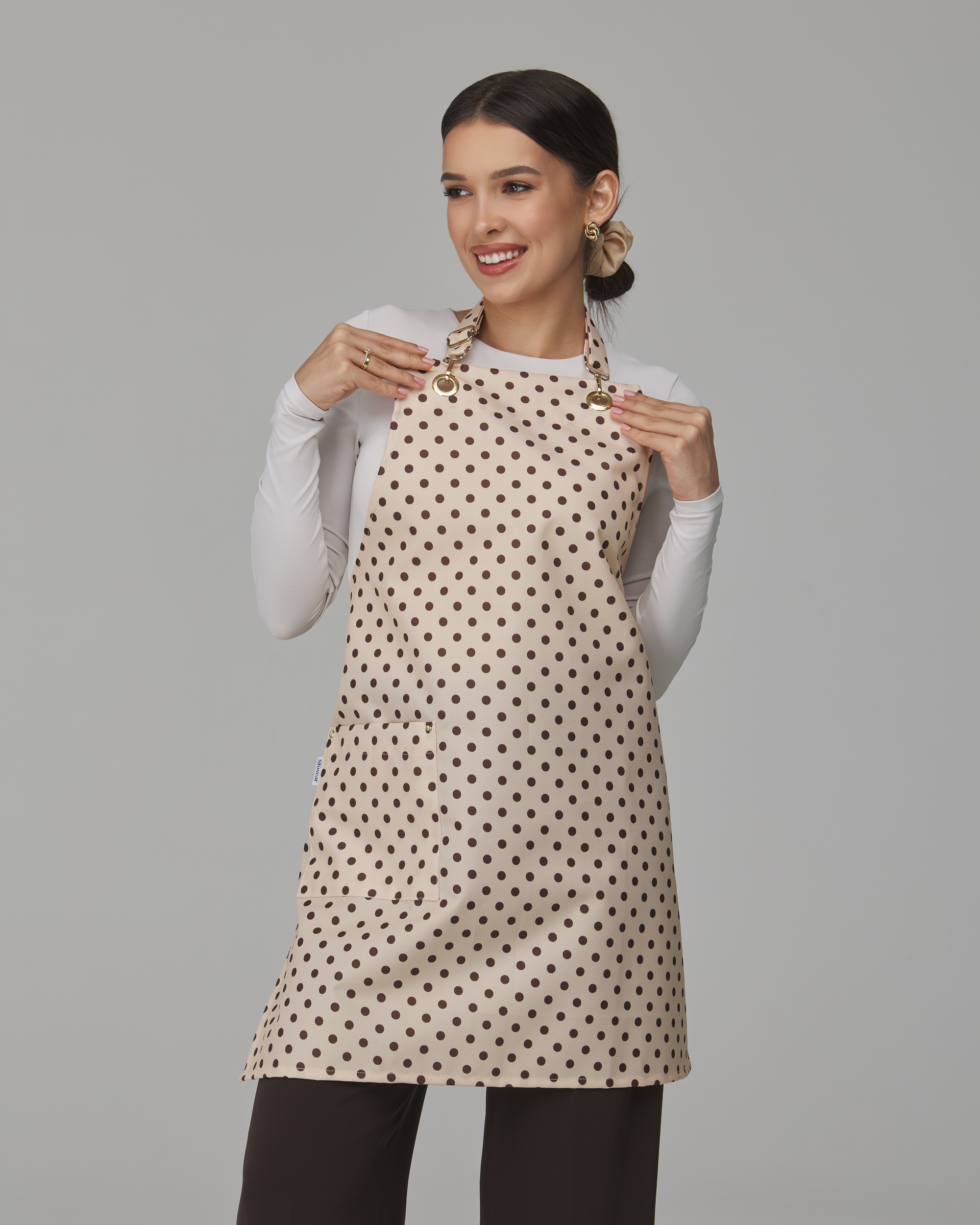 Fartuszek Ochronny BASIC – Toffee - obrazek 4